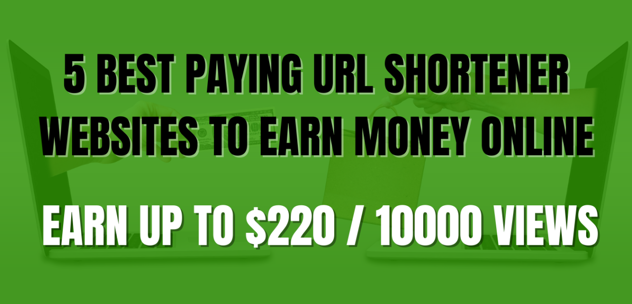 5 Best Paying URL Shortener Websites To Earn Money Online