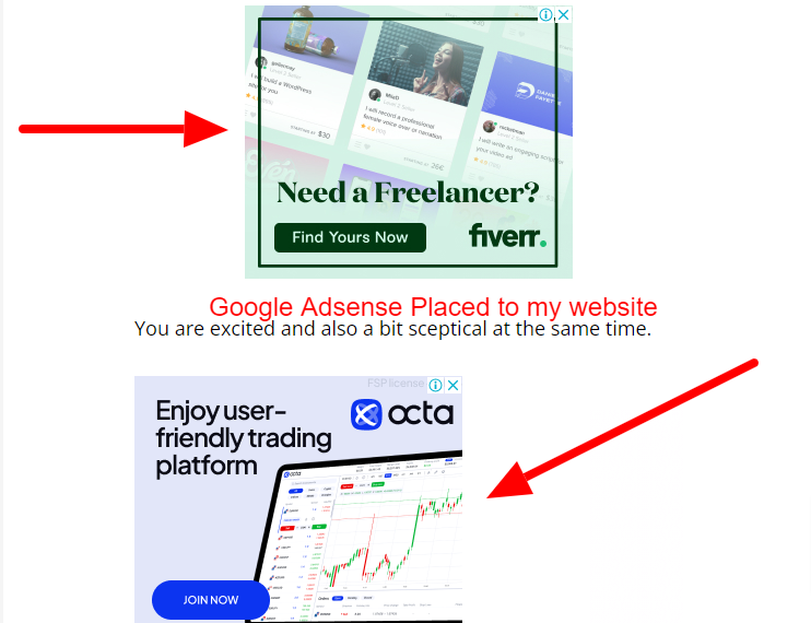 Google Adsense Ads