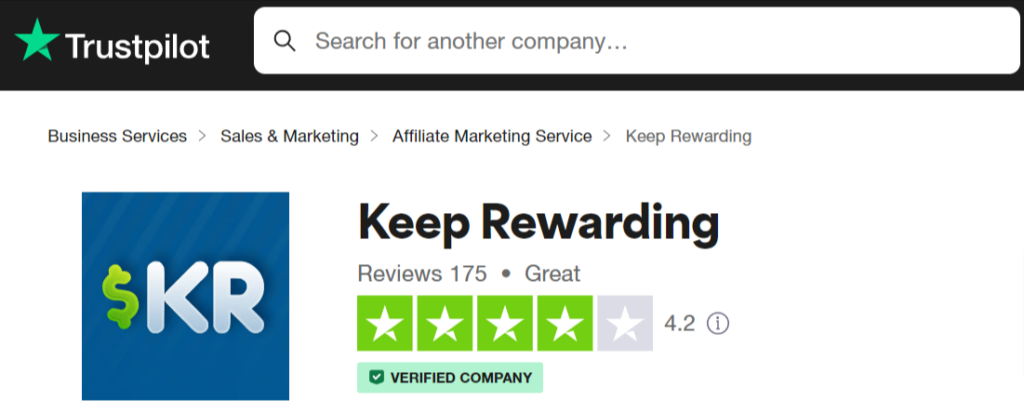 Keep Rewarding Trustpilot Ratings 