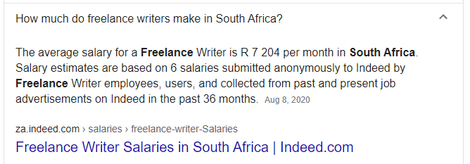 writing jobs online south africa