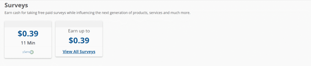 ySense - Another Survey